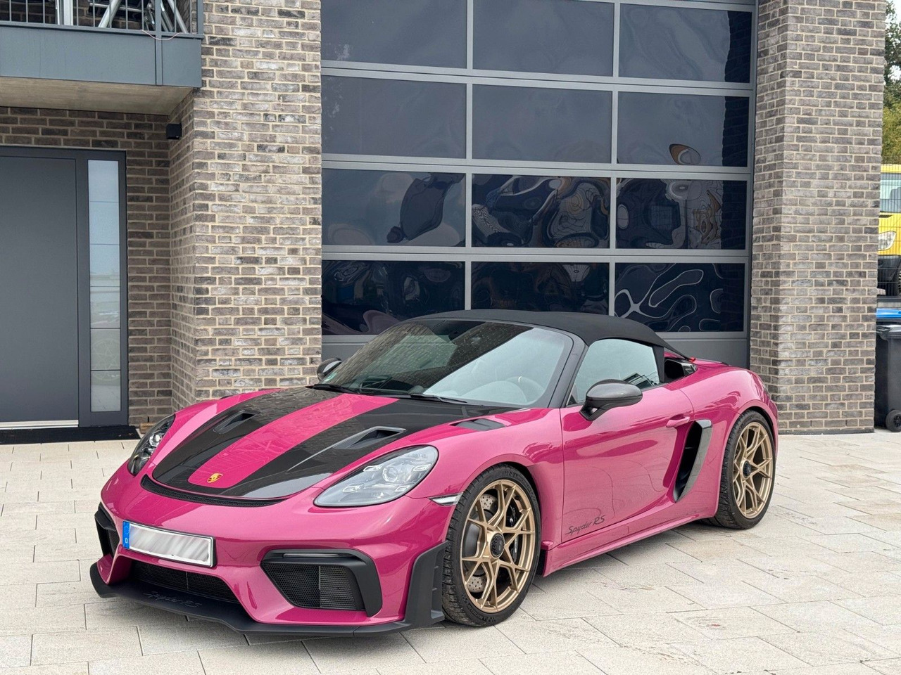 Porsche Boxster 718 Spyder RS WEISSACH LIFT - Xe mui trần: hình 2 Porsche Boxster 718 Spyder RS WEISSACH LIFT - Xe mui trần: hình 2