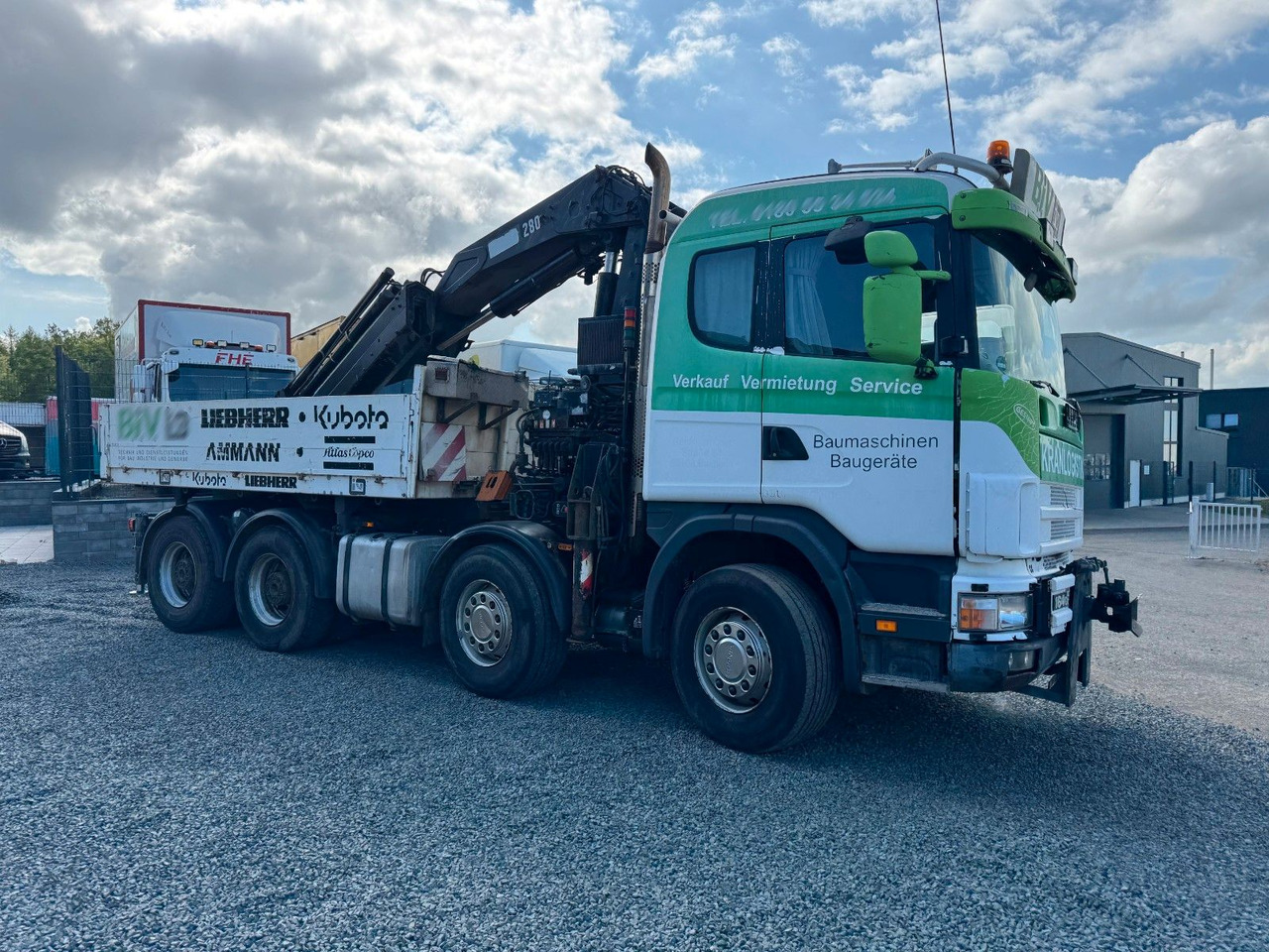 Scania 164G 580 V8 Kran Hiab 280 Retarder Sattelplatte Scania 164G 580 V8 Kran Hiab 280 Retarder Sattelplatte - Xe tải thùng lửng/ Phẳng, Xe cẩu tự hành: hình 4 Scania 164G 580 V8 Kran Hiab 280 Retarder Sattelplatte Scania 164G 580 V8 Kran Hiab 280 Retarder Sattelplatte - Xe tải thùng lửng/ Phẳng, Xe cẩu tự hành: hình 4