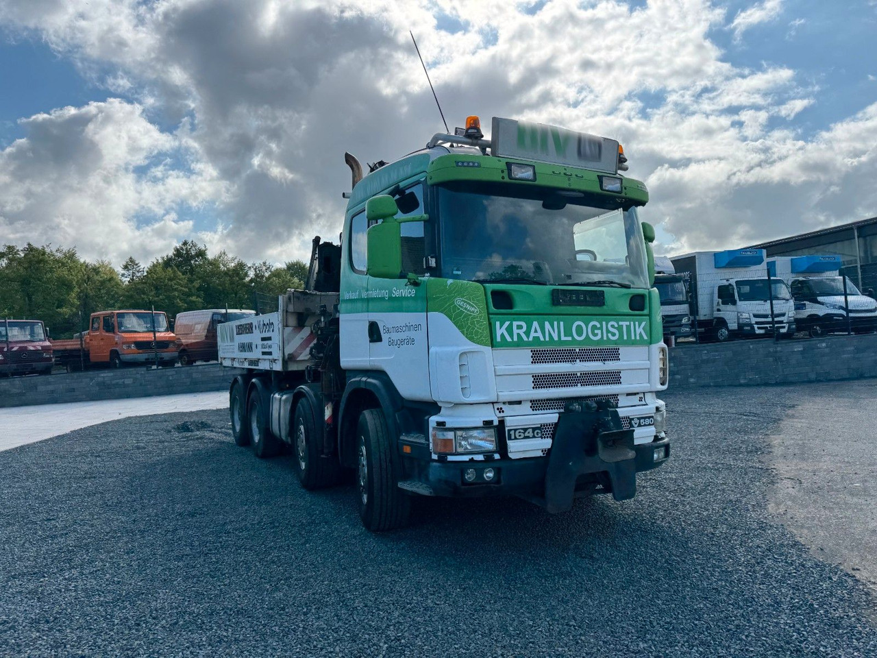 Scania 164G 580 V8 Kran Hiab 280 Retarder Sattelplatte Scania 164G 580 V8 Kran Hiab 280 Retarder Sattelplatte - Xe tải thùng lửng/ Phẳng, Xe cẩu tự hành: hình 3 Scania 164G 580 V8 Kran Hiab 280 Retarder Sattelplatte Scania 164G 580 V8 Kran Hiab 280 Retarder Sattelplatte - Xe tải thùng lửng/ Phẳng, Xe cẩu tự hành: hình 3