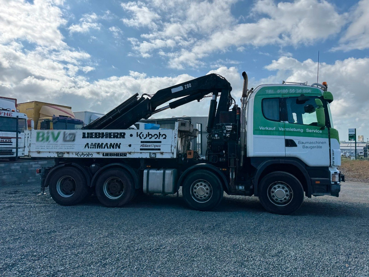 Scania 164G 580 V8 Kran Hiab 280 Retarder Sattelplatte Scania 164G 580 V8 Kran Hiab 280 Retarder Sattelplatte - Xe tải thùng lửng/ Phẳng, Xe cẩu tự hành: hình 5 Scania 164G 580 V8 Kran Hiab 280 Retarder Sattelplatte Scania 164G 580 V8 Kran Hiab 280 Retarder Sattelplatte - Xe tải thùng lửng/ Phẳng, Xe cẩu tự hành: hình 5