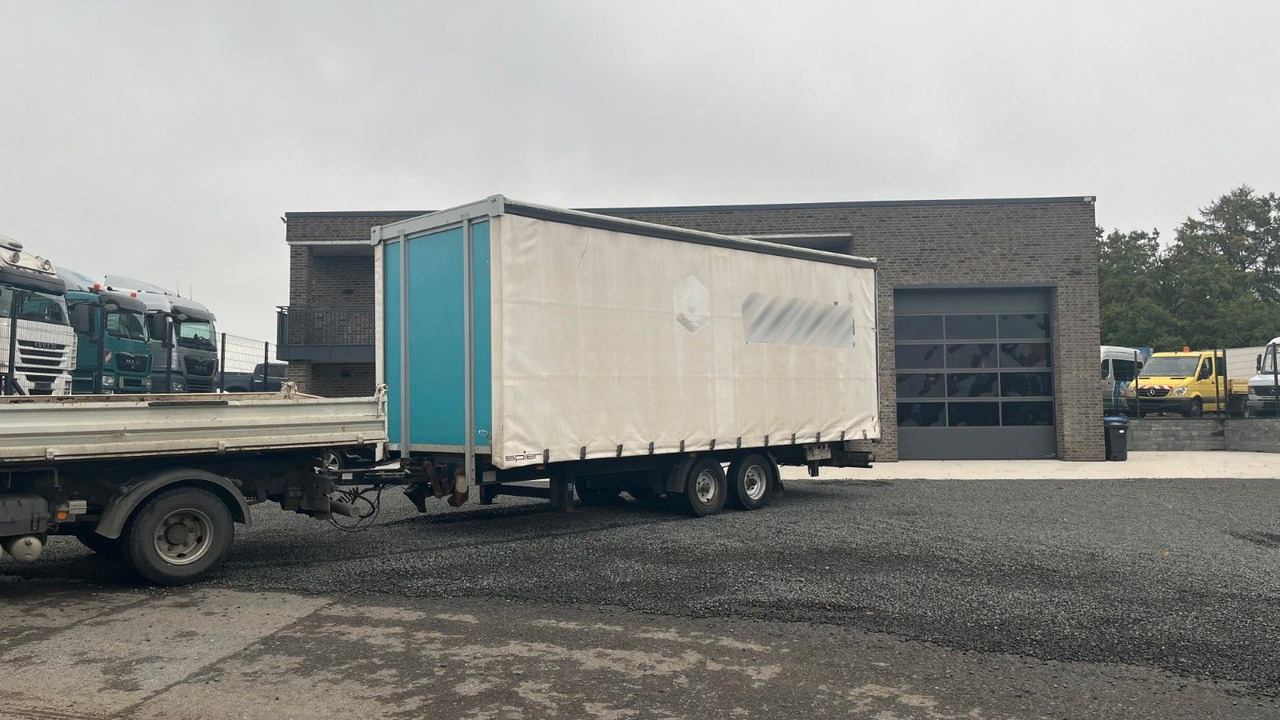 Spier ZPL 255 Tandem Anhänger BPW Achsen - Rơ moóc mui bạt: hình 1 Spier ZPL 255 Tandem Anhänger BPW Achsen - Rơ moóc mui bạt: hình 1