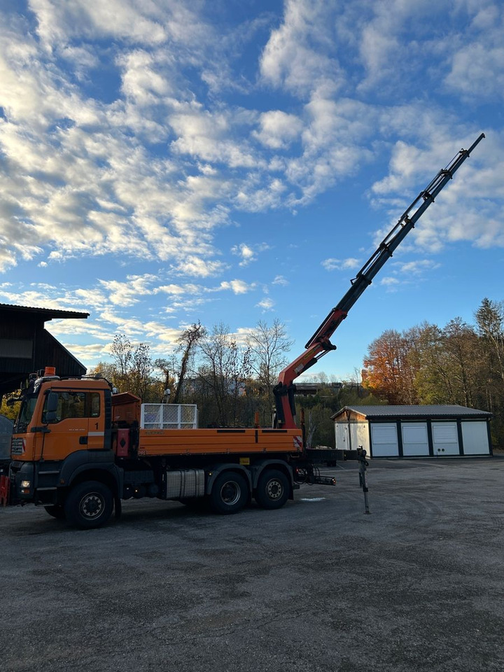 MAN TGA 28.400 6x-4BL Palfinger 23002 - Xe ben, Xe cẩu tự hành: hình 1 MAN TGA 28.400 6x-4BL Palfinger 23002 - Xe ben, Xe cẩu tự hành: hình 1