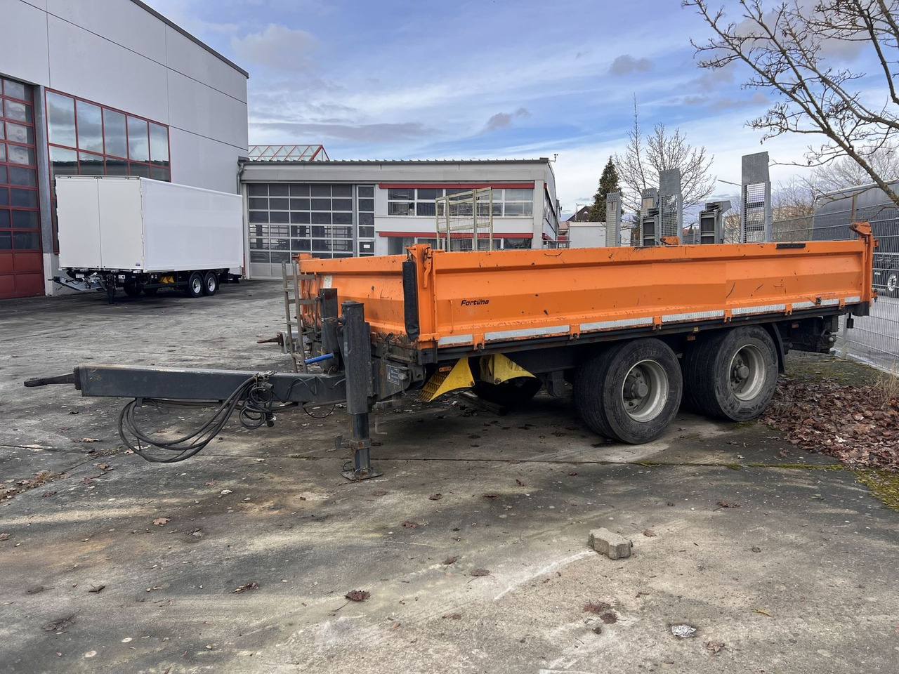 14 t Tandemkipper- Tieflader, Breitbereifung - Rơ moóc ben: hình 1 14 t Tandemkipper- Tieflader, Breitbereifung - Rơ moóc ben: hình 1