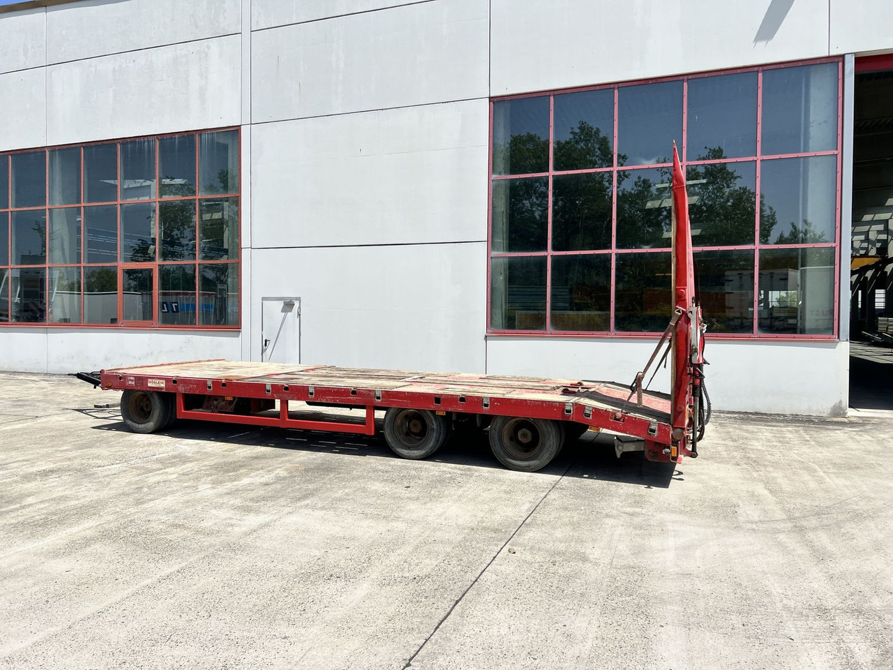 3 Achs Tiefladeranhänger mit gerader Ladefläche - Rơ moóc thùng thấp: hình 2 3 Achs Tiefladeranhänger mit gerader Ladefläche - Rơ moóc thùng thấp: hình 2