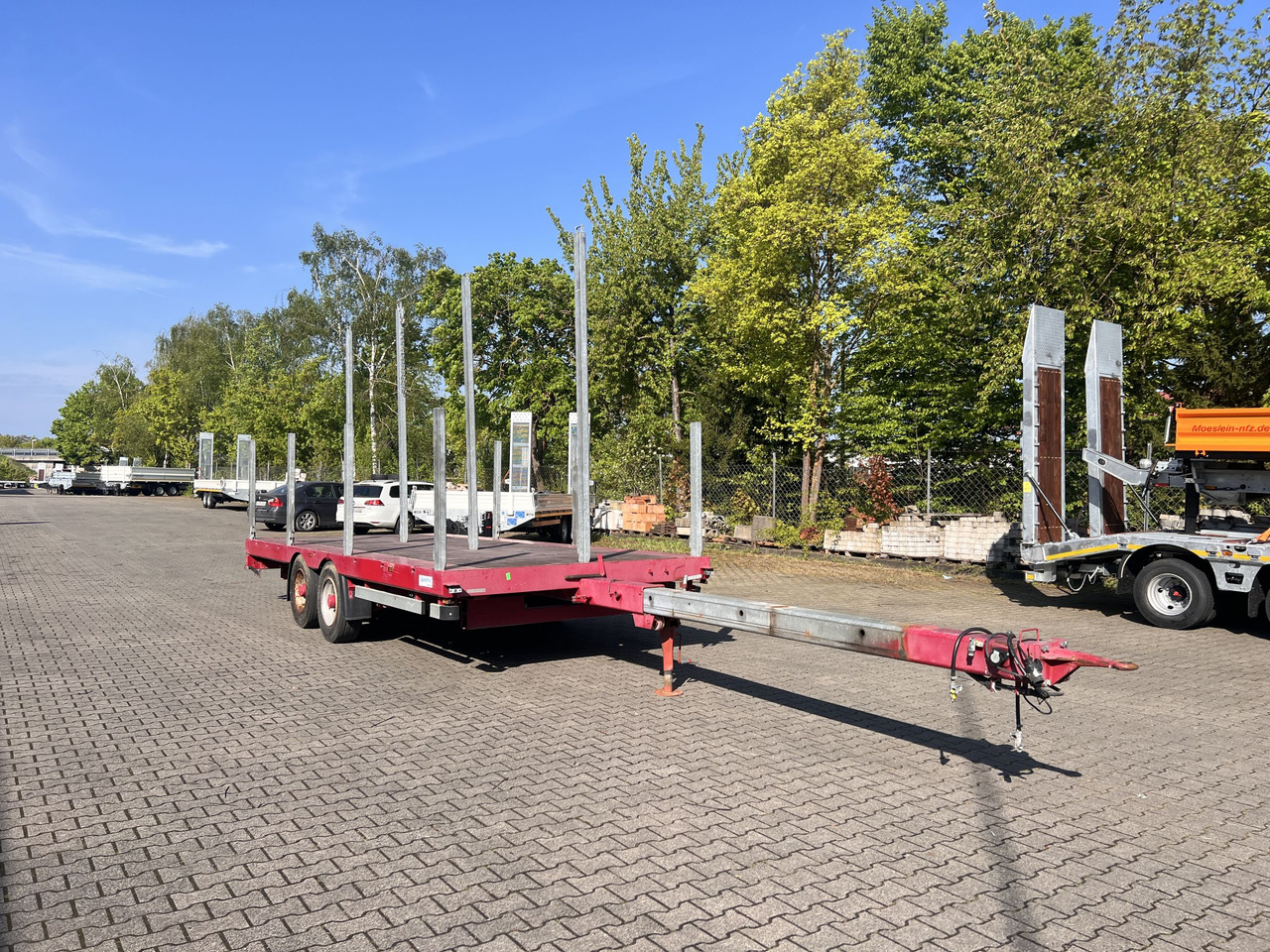 Auwaerter X-LTL110 Tandempritsche, ausziehbar - Rơ moóc thùng lửng/ Phẳng: hình 2 Auwaerter X-LTL110 Tandempritsche, ausziehbar - Rơ moóc thùng lửng/ Phẳng: hình 2