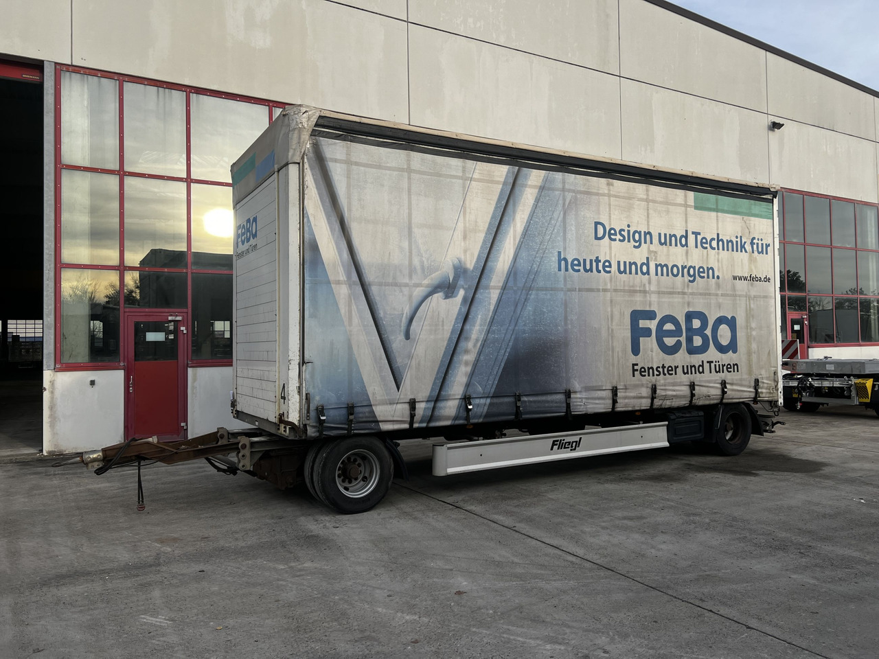 Fliegl ZPS180 2 Achs Jumbo- Planenanhänger - Rơ moóc mui bạt: hình 1 Fliegl ZPS180 2 Achs Jumbo- Planenanhänger - Rơ moóc mui bạt: hình 1