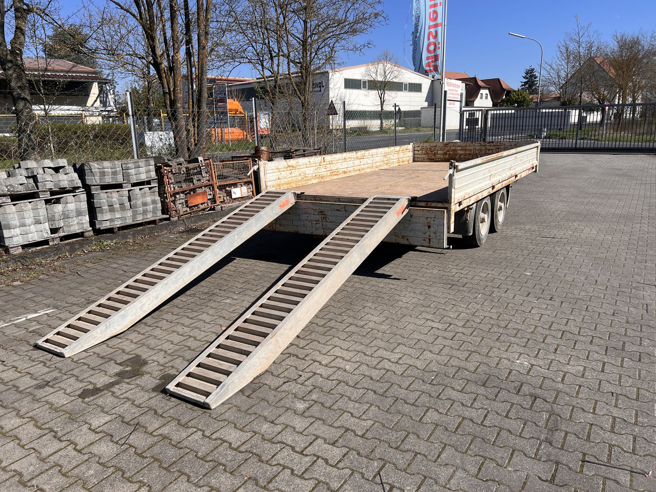 HIRTH TT Tandemtieflader - Rơ moóc thùng thấp: hình 2 HIRTH TT Tandemtieflader - Rơ moóc thùng thấp: hình 2