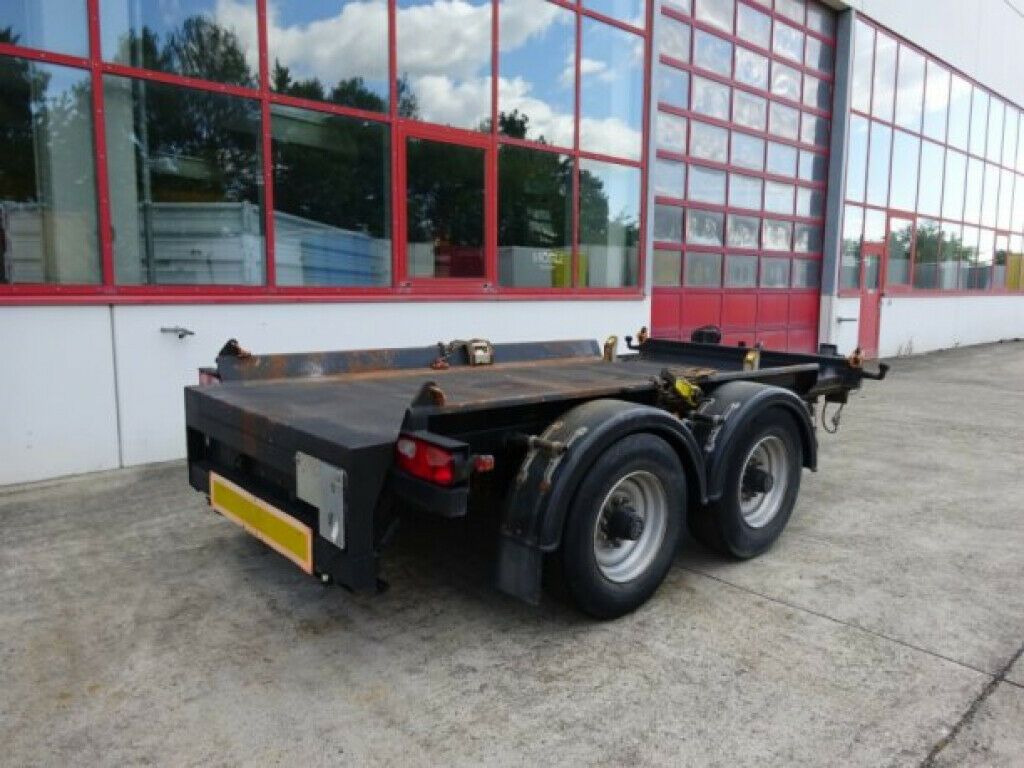 Hüffermann 13 t Tandem- Absetztmulden Anhänger - Rơ moóc thùng chứa: hình 2 Hüffermann 13 t Tandem- Absetztmulden Anhänger - Rơ moóc thùng chứa: hình 2