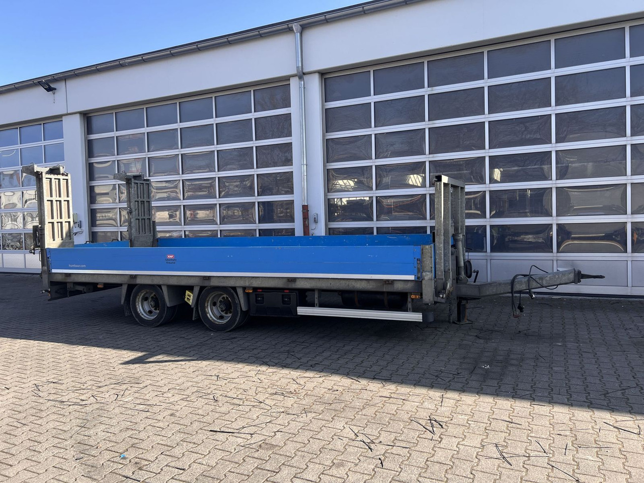 Humbaur 13,6 t Tandemtieflader - Rơ moóc thùng thấp: hình 1 Humbaur 13,6 t Tandemtieflader - Rơ moóc thùng thấp: hình 1