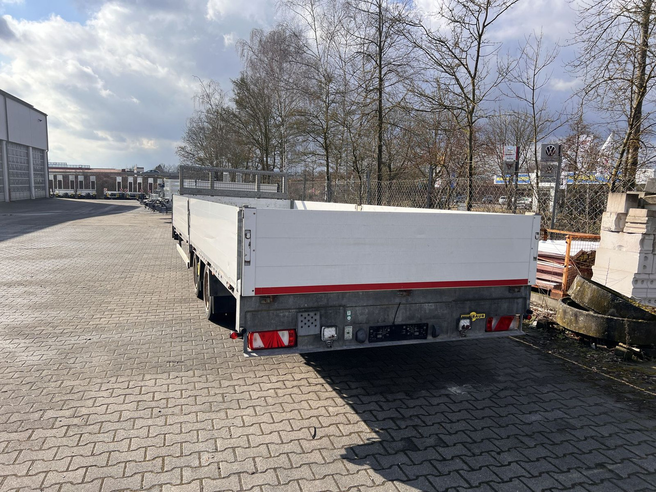 Humbaur 14,4 t Tandem- Pritschenanhänger- Tieflader - Rơ moóc thùng thấp: hình 5 Humbaur 14,4 t Tandem- Pritschenanhänger- Tieflader - Rơ moóc thùng thấp: hình 5
