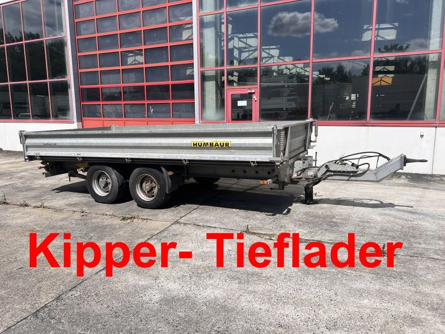 Humbaur Tandemkipper- Tieflader - Rơ moóc ben: hình 1 Humbaur Tandemkipper- Tieflader - Rơ moóc ben: hình 1