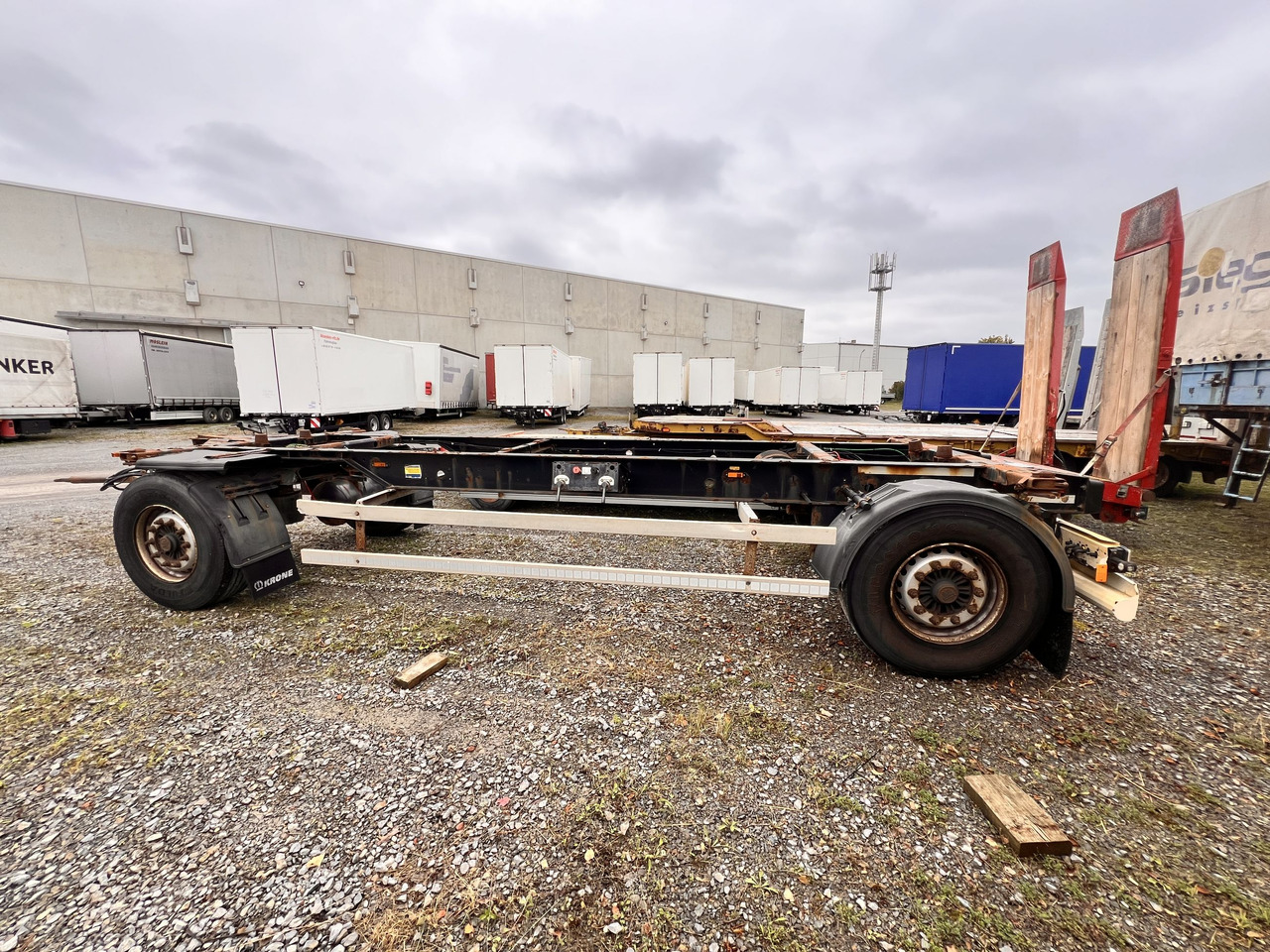 KRONE DB07CLNF 2 Achs Wechselanhänger BDF - Xe chở container/ Rơ moóc hoán đổi thân: hình 1 KRONE DB07CLNF 2 Achs Wechselanhänger BDF - Xe chở container/ Rơ moóc hoán đổi thân: hình 1