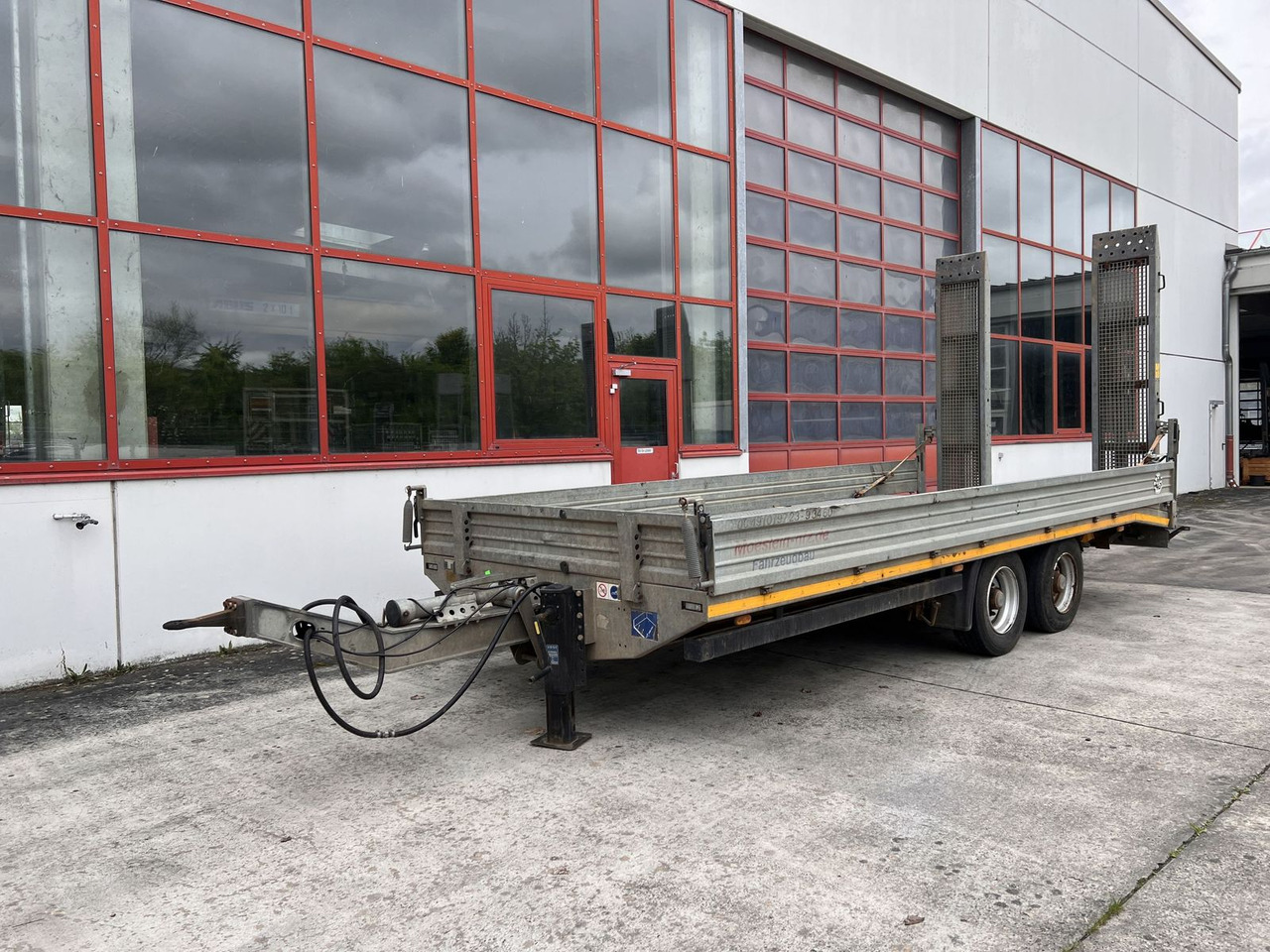 Möslein 13 t Tandemtieflader - Rơ moóc thùng thấp: hình 3 Möslein 13 t Tandemtieflader - Rơ moóc thùng thấp: hình 3