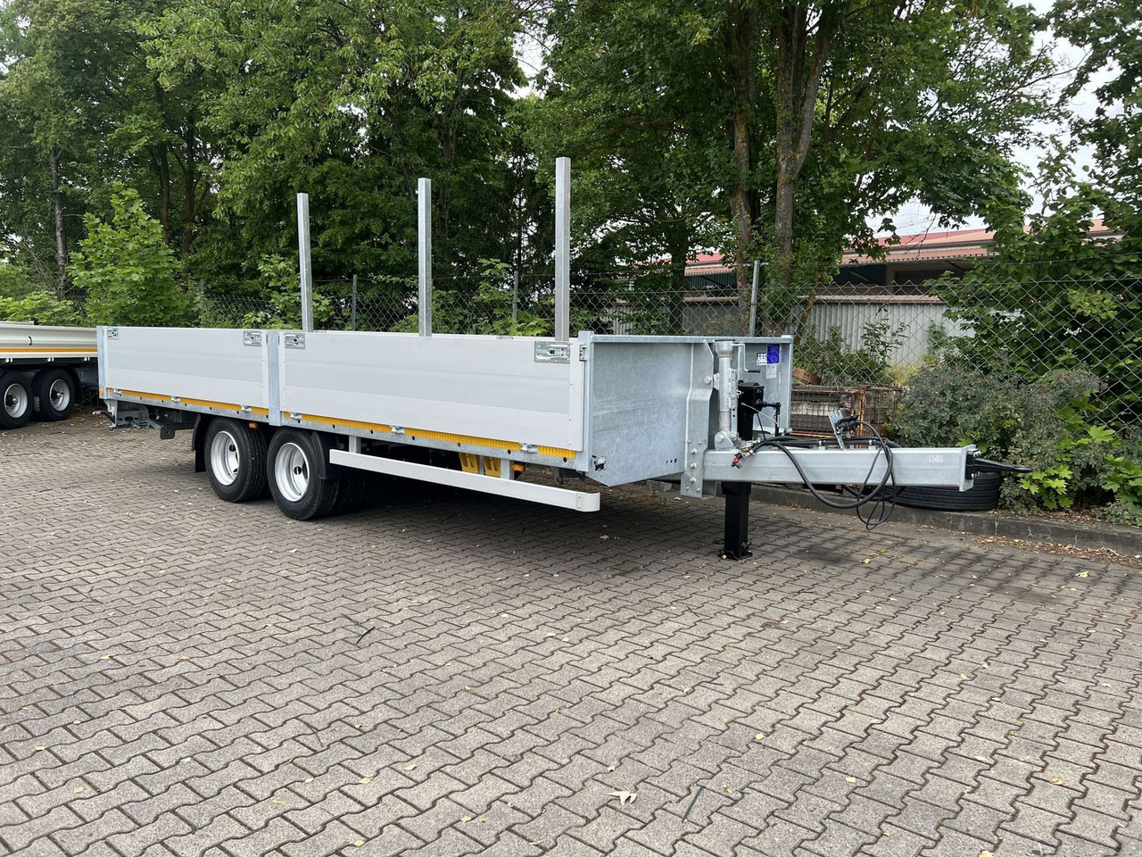 Möslein 14,4 t Tandem- Pritschenanhänger- Tieflader - Rơ moóc thùng lửng/ Phẳng: hình 4 Möslein 14,4 t Tandem- Pritschenanhänger- Tieflader - Rơ moóc thùng lửng/ Phẳng: hình 4
