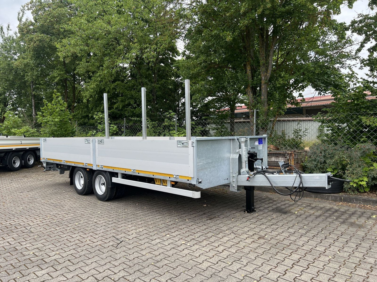 Möslein 14,4 t Tandem- Pritschenanhänger- Tieflader - Rơ moóc thùng lửng/ Phẳng: hình 3 Möslein 14,4 t Tandem- Pritschenanhänger- Tieflader - Rơ moóc thùng lửng/ Phẳng: hình 3