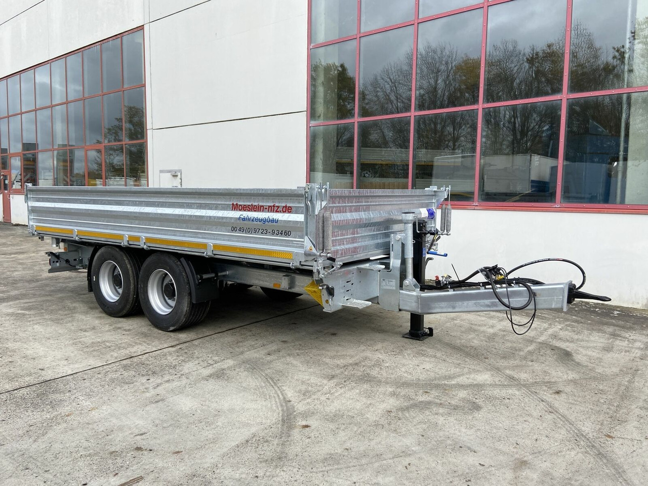Möslein 14 t Tandem- Kipper Tieflader 5,70 m lang, Brei - Rơ moóc ben: hình 3 Möslein 14 t Tandem- Kipper Tieflader 5,70 m lang, Brei - Rơ moóc ben: hình 3