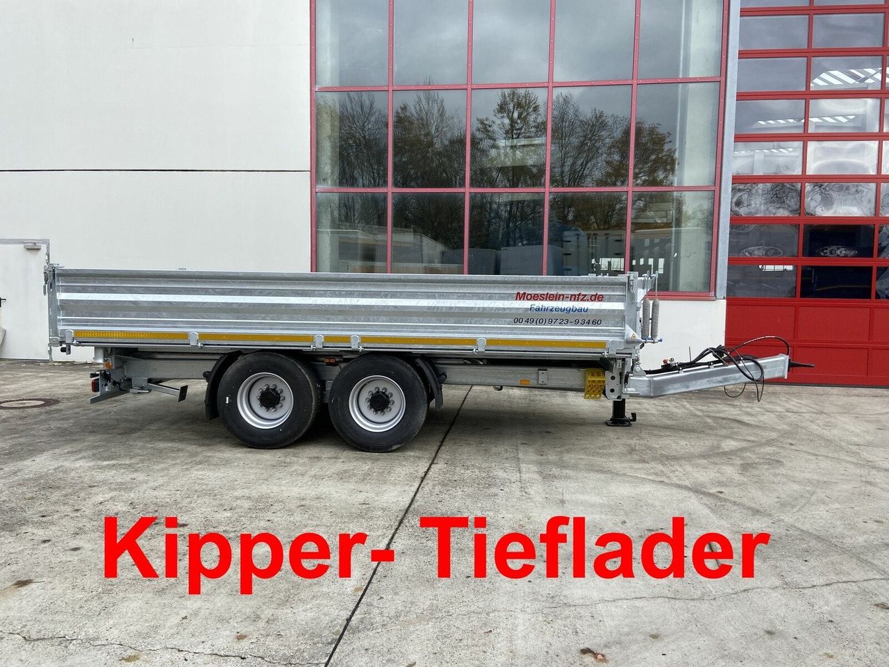 Rơ moóc ben Möslein  14 t Tandem- Kipper Tieflader 5,70 m lang, Brei: hình 13