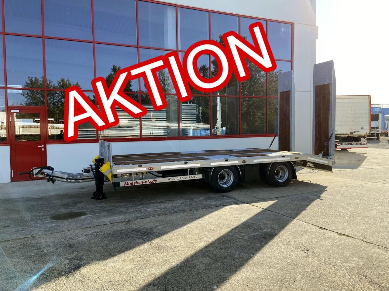 Möslein 19 t Tandemtieflader, Luftgefedert, NEU - Rơ moóc thùng thấp: hình 1 Möslein 19 t Tandemtieflader, Luftgefedert, NEU - Rơ moóc thùng thấp: hình 1