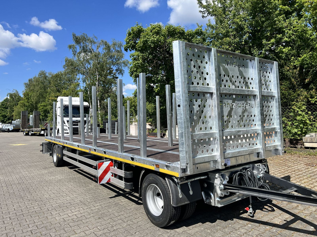 Möslein 2 Achs Jumbo- Plato- Anhänger - Rơ moóc thùng lửng/ Phẳng: hình 3 Möslein 2 Achs Jumbo- Plato- Anhänger - Rơ moóc thùng lửng/ Phẳng: hình 3
