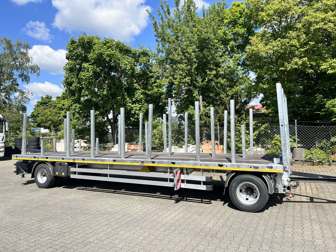 Möslein 2 Achs Jumbo- Plato- Anhänger - Rơ moóc thùng lửng/ Phẳng: hình 2 Möslein 2 Achs Jumbo- Plato- Anhänger - Rơ moóc thùng lửng/ Phẳng: hình 2