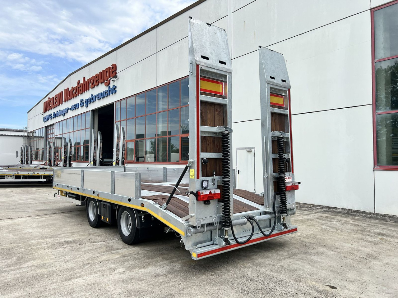 Möslein 21 t Tandemtieflader, Luftgefedert, NEU - Rơ moóc thùng thấp: hình 3 Möslein 21 t Tandemtieflader, Luftgefedert, NEU - Rơ moóc thùng thấp: hình 3