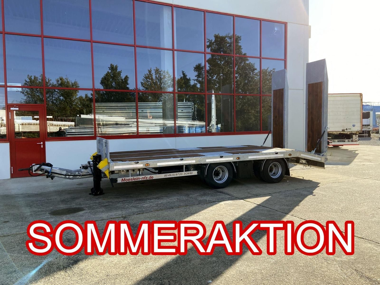 Möslein 21 t Tandemtieflader, Luftgefedert, NEU - Rơ moóc thùng thấp: hình 1 Möslein 21 t Tandemtieflader, Luftgefedert, NEU - Rơ moóc thùng thấp: hình 1