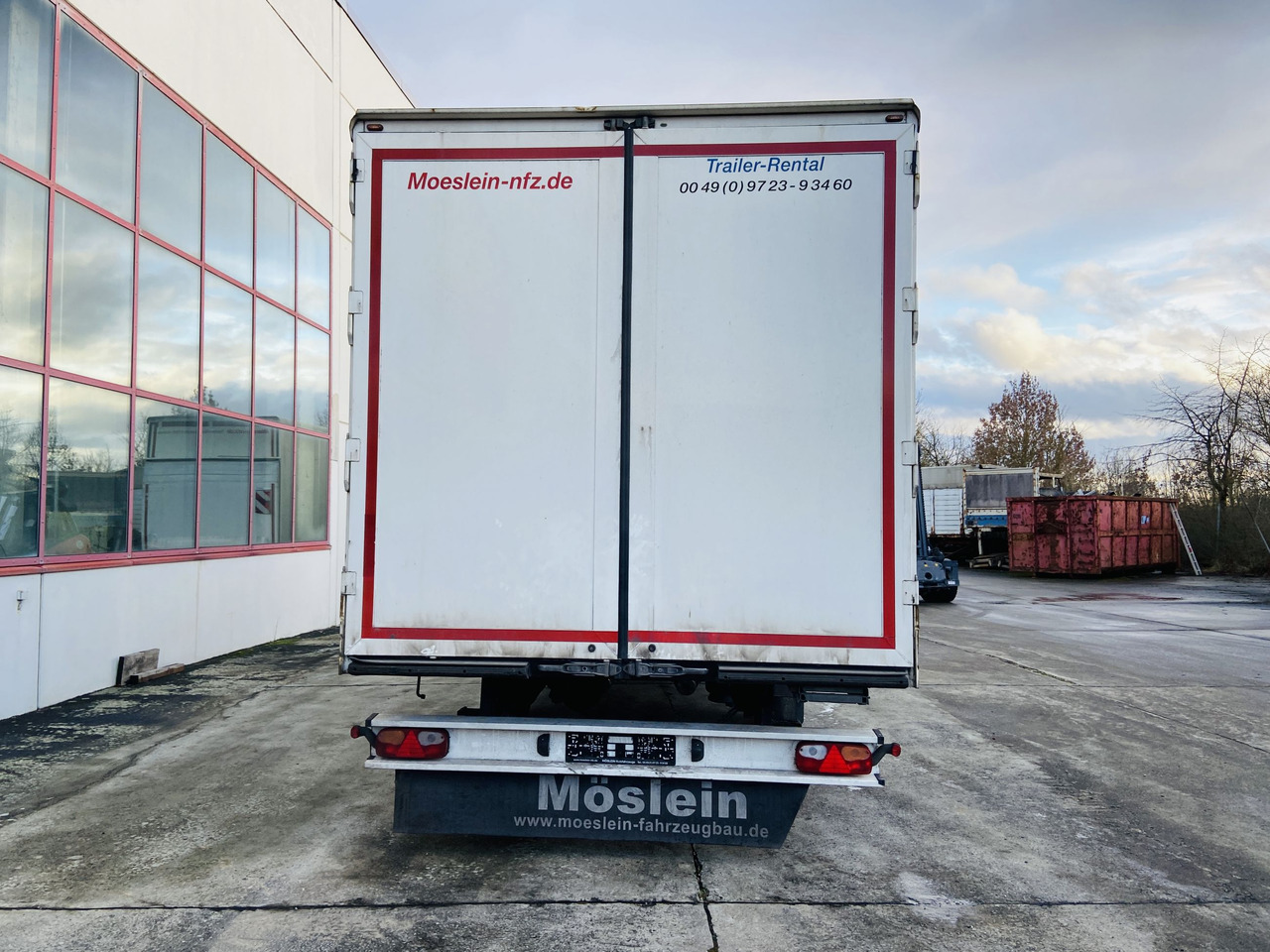 Cho thuê Möslein EK 1- D 7,3  1 Achs Kofferanhänger Möslein EK 1- D 7,3  1 Achs Kofferanhänger: hình 8