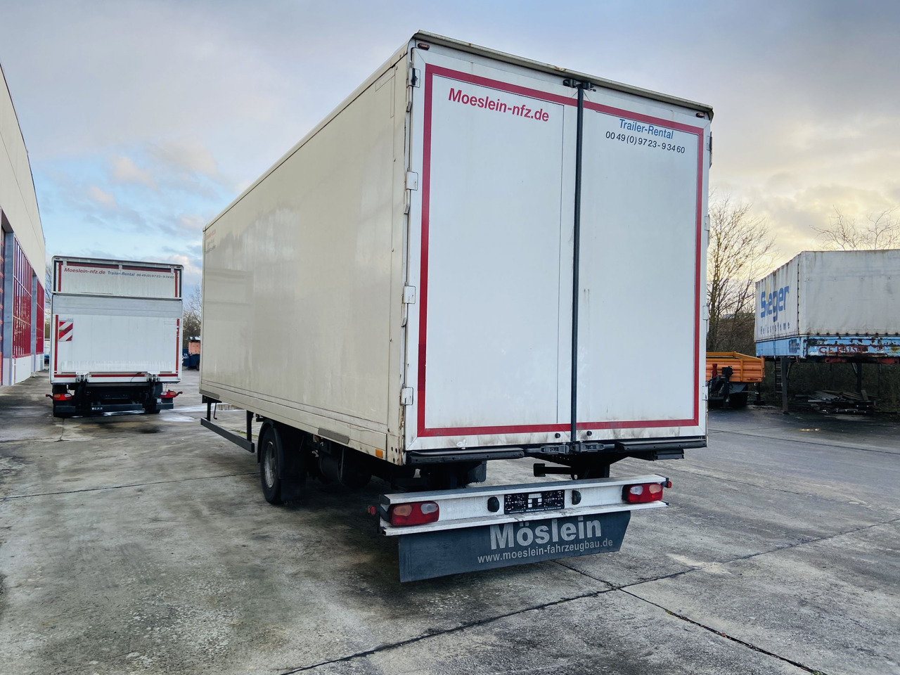 Cho thuê Möslein EK 1- D 7,3  1 Achs Kofferanhänger Möslein EK 1- D 7,3  1 Achs Kofferanhänger: hình 7