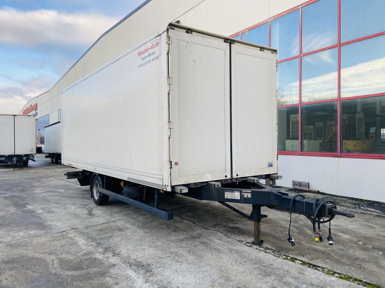 Möslein EK 1- D 7,3 1 Achs Kofferanhänger - Rơ moóc hộp kín: hình 3 Möslein EK 1- D 7,3 1 Achs Kofferanhänger - Rơ moóc hộp kín: hình 3