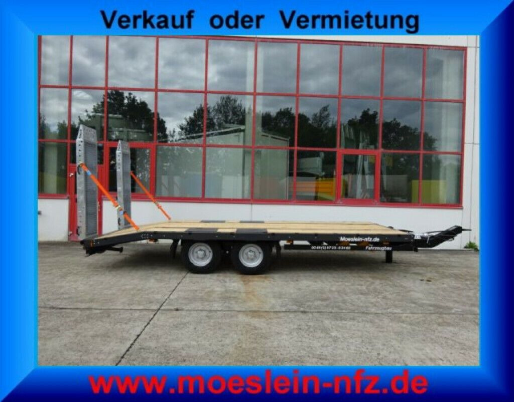 Möslein Neuer Tandemtieflader 13 t GG, 6,28 m Ladefläch - Rơ moóc thùng thấp: hình 1 Möslein Neuer Tandemtieflader 13 t GG, 6,28 m Ladefläch - Rơ moóc thùng thấp: hình 1