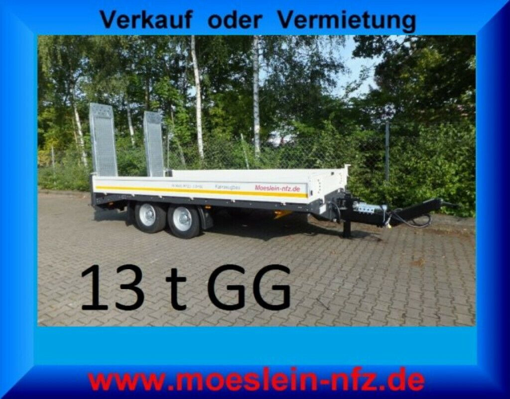 Möslein Neuer Tandemtieflader 13 t GG - Rơ moóc thùng thấp: hình 2 Möslein Neuer Tandemtieflader 13 t GG - Rơ moóc thùng thấp: hình 2