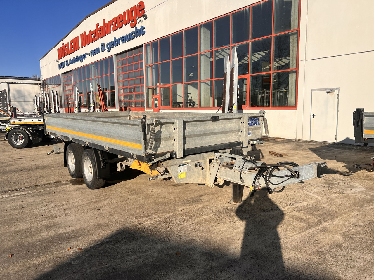 Möslein TDS 13 Schwebheim 13 t Tandemkipper- Tieflader - Rơ moóc ben: hình 3 Möslein TDS 13 Schwebheim 13 t Tandemkipper- Tieflader - Rơ moóc ben: hình 3