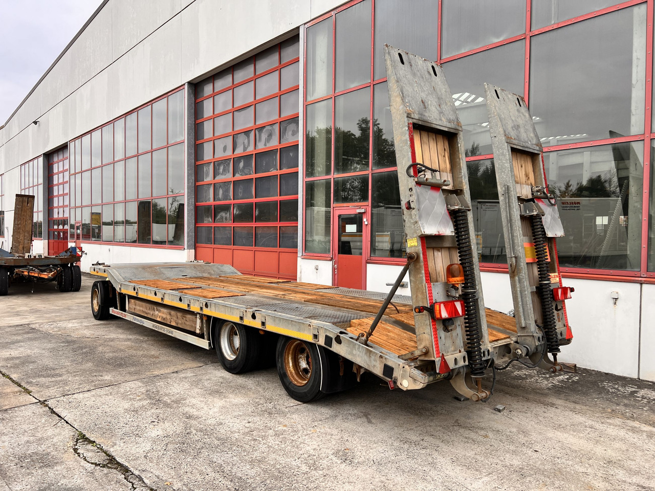 Möslein TF3 Schwebheim 3 Achs Tiefladeranhänger - Rơ moóc thùng thấp: hình 3 Möslein TF3 Schwebheim 3 Achs Tiefladeranhänger - Rơ moóc thùng thấp: hình 3