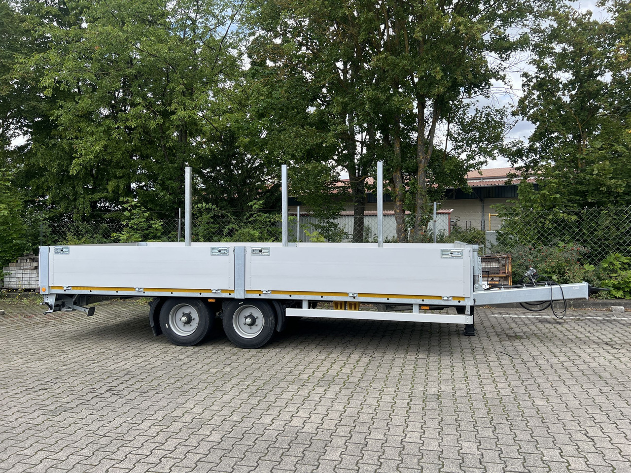 Möslein THT 11- G 7,2 Tandem- Pritschenanhänger- Tieflader - Rơ moóc thùng lửng/ Phẳng: hình 1 Möslein THT 11- G 7,2 Tandem- Pritschenanhänger- Tieflader - Rơ moóc thùng lửng/ Phẳng: hình 1