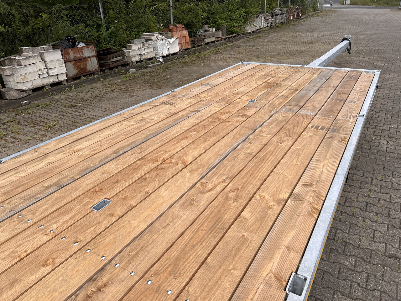 Rơ moóc thùng lửng/ Phẳng mới Möslein THT 11 G Ausziehbar  11,9 t Tandemanhänger- Tieflader, ausziehbar: hình 12