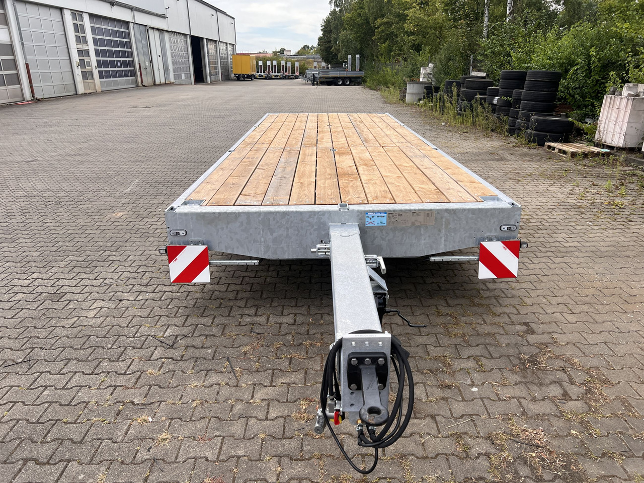 Rơ moóc thùng lửng/ Phẳng mới Möslein THT 11 G Ausziehbar  11,9 t Tandemanhänger- Tieflader, ausziehbar: hình 13