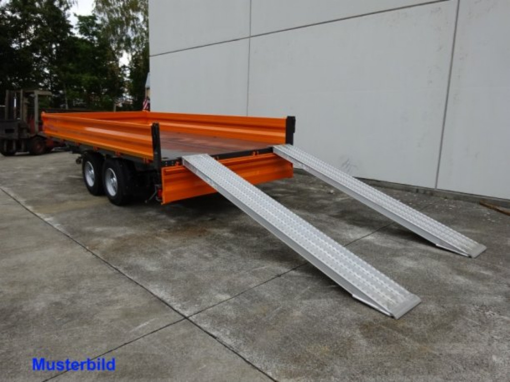 Möslein TTD 13 Weiß 13 t Tandem 3- Seitenkipper Tieflader-- Neufahrzeug -- - Rơ moóc ben: hình 4 Möslein TTD 13 Weiß 13 t Tandem 3- Seitenkipper Tieflader-- Neufahrzeug -- - Rơ moóc ben: hình 4