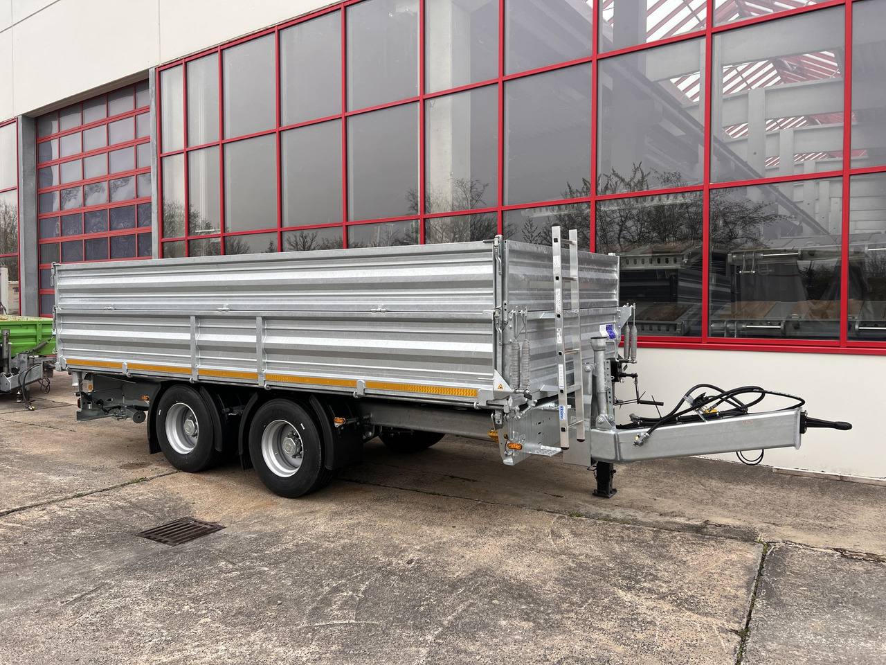 Möslein TTD 19 AB 19 t Tandem 3 Seiten Kipper TiefladerAufsatzbordwänden-- Neufahrzeug -- - Rơ moóc ben: hình 4 Möslein TTD 19 AB 19 t Tandem 3 Seiten Kipper TiefladerAufsatzbordwänden-- Neufahrzeug -- - Rơ moóc ben: hình 4