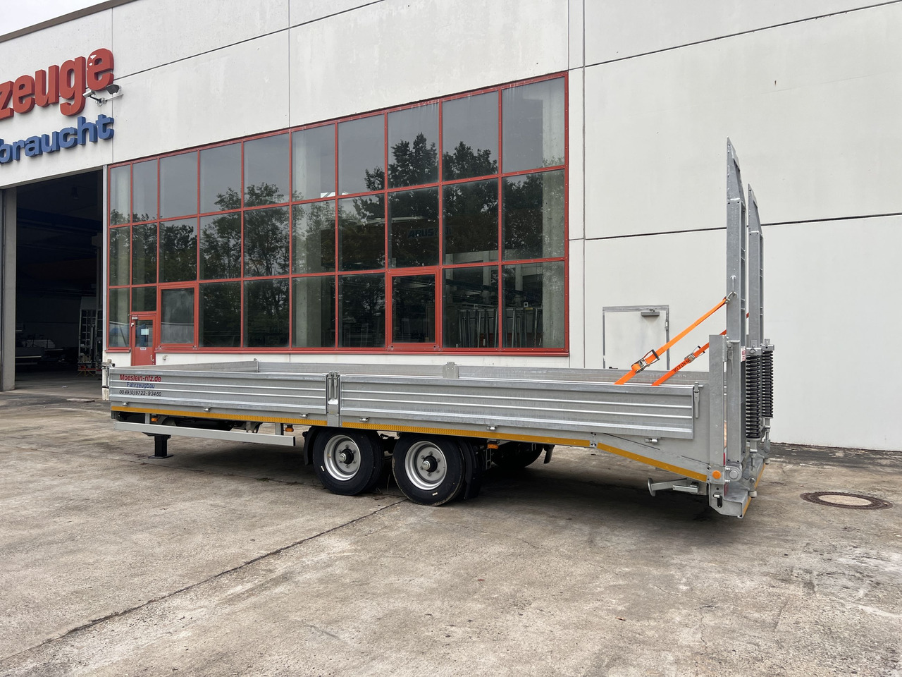 Möslein TTT 11- 7,28 Neuer Tandemtieflader, 7,28 m Ladefläche - Rơ moóc thùng thấp: hình 5 Möslein TTT 11- 7,28 Neuer Tandemtieflader, 7,28 m Ladefläche - Rơ moóc thùng thấp: hình 5