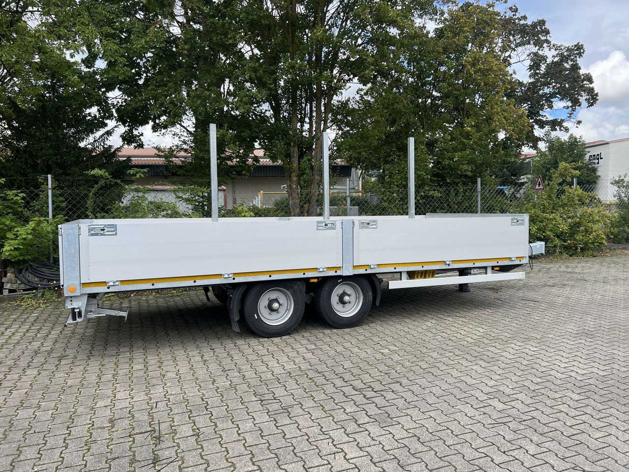 Möslein Tandem- Pritschenanhänger- Tieflader - Rơ moóc thùng lửng/ Phẳng: hình 1 Möslein Tandem- Pritschenanhänger- Tieflader - Rơ moóc thùng lửng/ Phẳng: hình 1