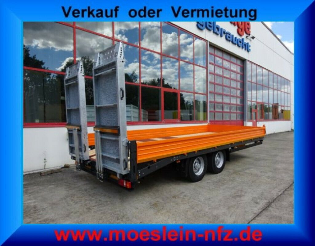 Möslein Tandemtieflader mit breiten RampenNeufahrzeug - Rơ moóc thùng thấp: hình 1 Möslein Tandemtieflader mit breiten RampenNeufahrzeug - Rơ moóc thùng thấp: hình 1