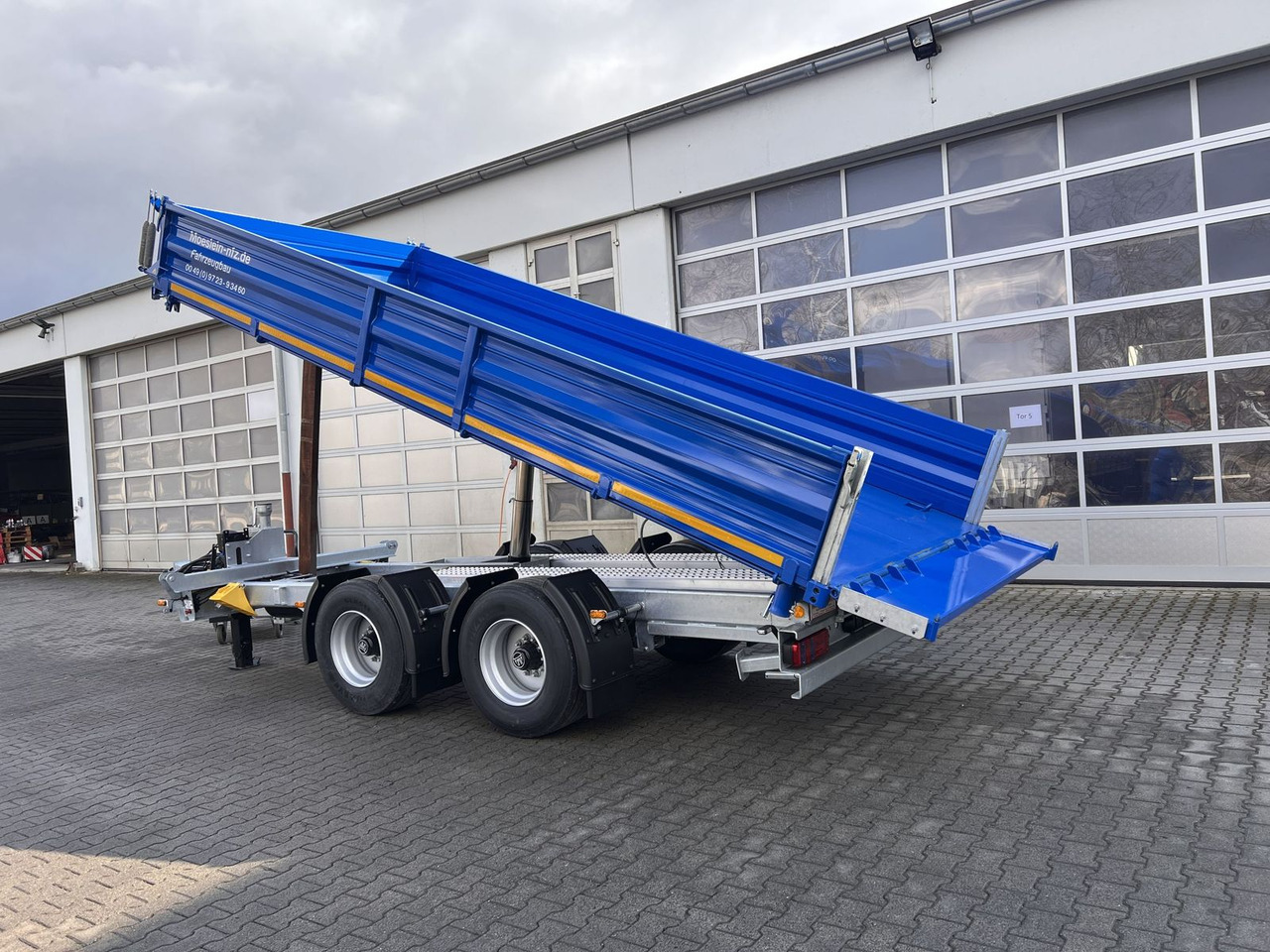 Möslein neuer 19 t Tandemkipper- Tieflader hydraulische - Rơ moóc ben: hình 4 Möslein neuer 19 t Tandemkipper- Tieflader hydraulische - Rơ moóc ben: hình 4