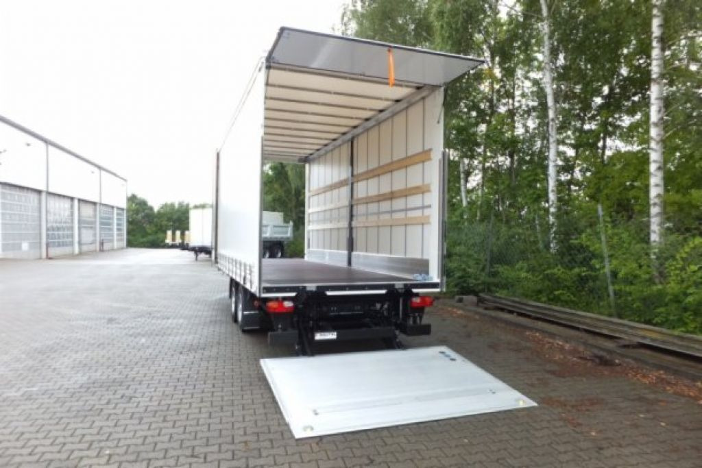 Möslein neuer Planenanhänger, Ladebordwand + Durchladba - Rơ moóc mui bạt: hình 4 Möslein neuer Planenanhänger, Ladebordwand + Durchladba - Rơ moóc mui bạt: hình 4