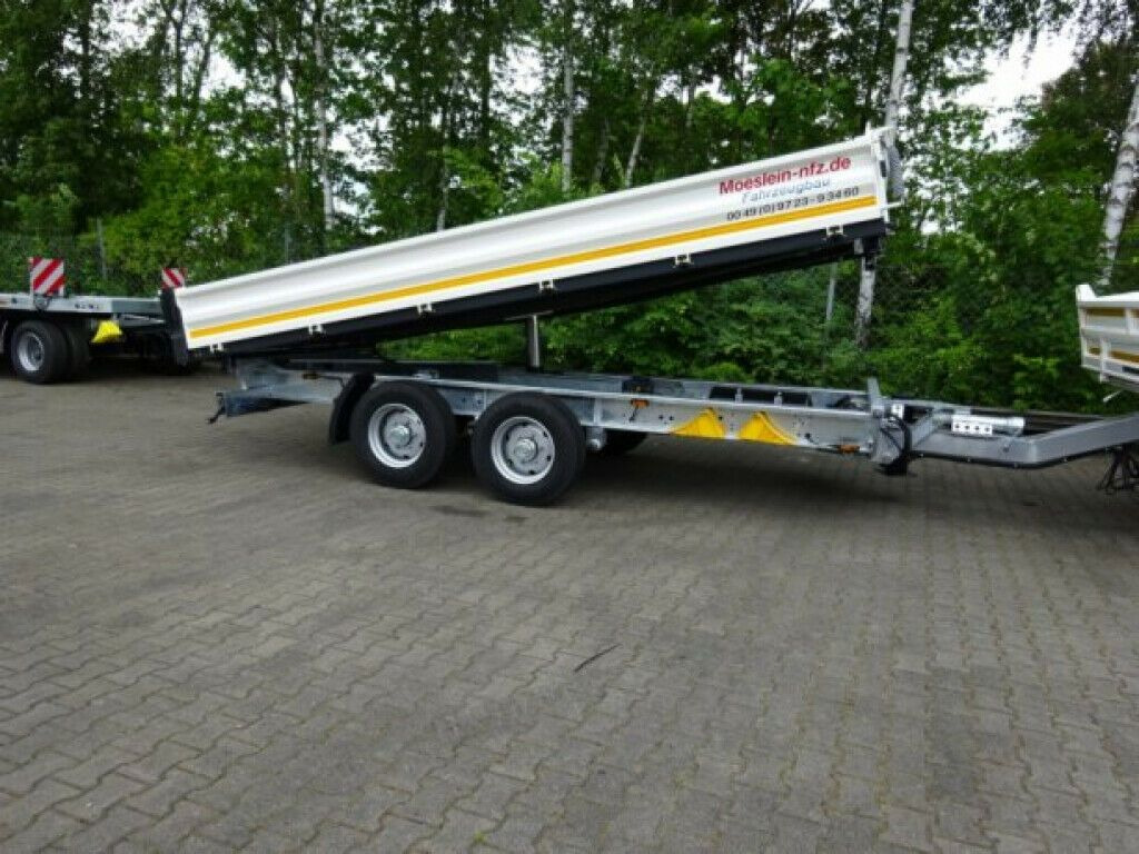Möslein neuer Tandem 3- Seitenkipper Tieflader-- Neufah - Rơ moóc ben: hình 2 Möslein neuer Tandem 3- Seitenkipper Tieflader-- Neufah - Rơ moóc ben: hình 2