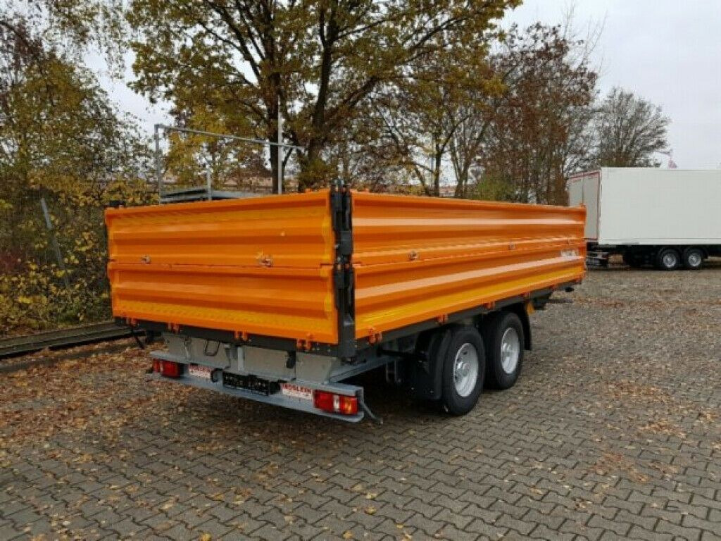 Möslein neuer Tandem 3- Seitenkipper Tiefladermit Bordw - Rơ moóc ben: hình 4 Möslein neuer Tandem 3- Seitenkipper Tiefladermit Bordw - Rơ moóc ben: hình 4
