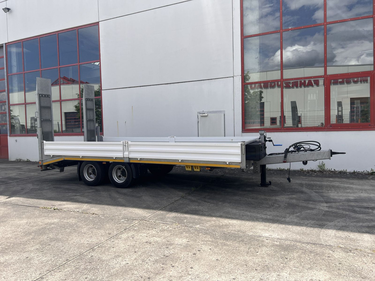 Müller-Mitteltal 14 t Tandemtieflader, wenig Benutzt - Rơ moóc thùng thấp: hình 5 Müller-Mitteltal 14 t Tandemtieflader, wenig Benutzt - Rơ moóc thùng thấp: hình 5