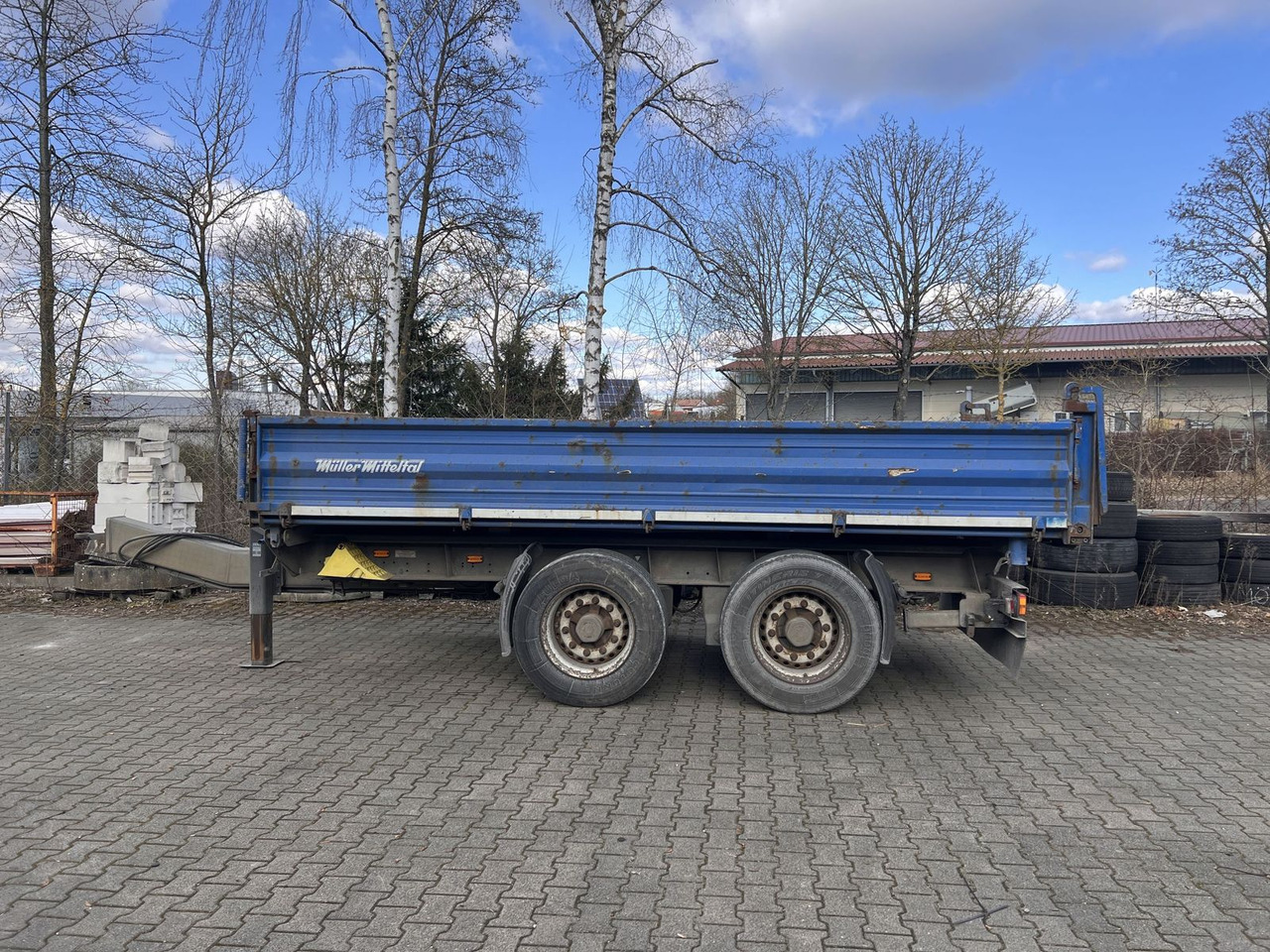 Müller-Mitteltal 18 t Tandemkipper- Tieflader - Rơ moóc ben: hình 3 Müller-Mitteltal 18 t Tandemkipper- Tieflader - Rơ moóc ben: hình 3