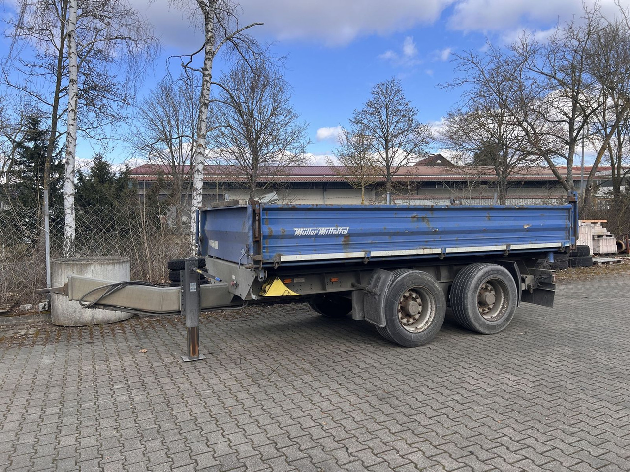 Müller-Mitteltal 18 t Tandemkipper- Tieflader - Rơ moóc ben: hình 1 Müller-Mitteltal 18 t Tandemkipper- Tieflader - Rơ moóc ben: hình 1
