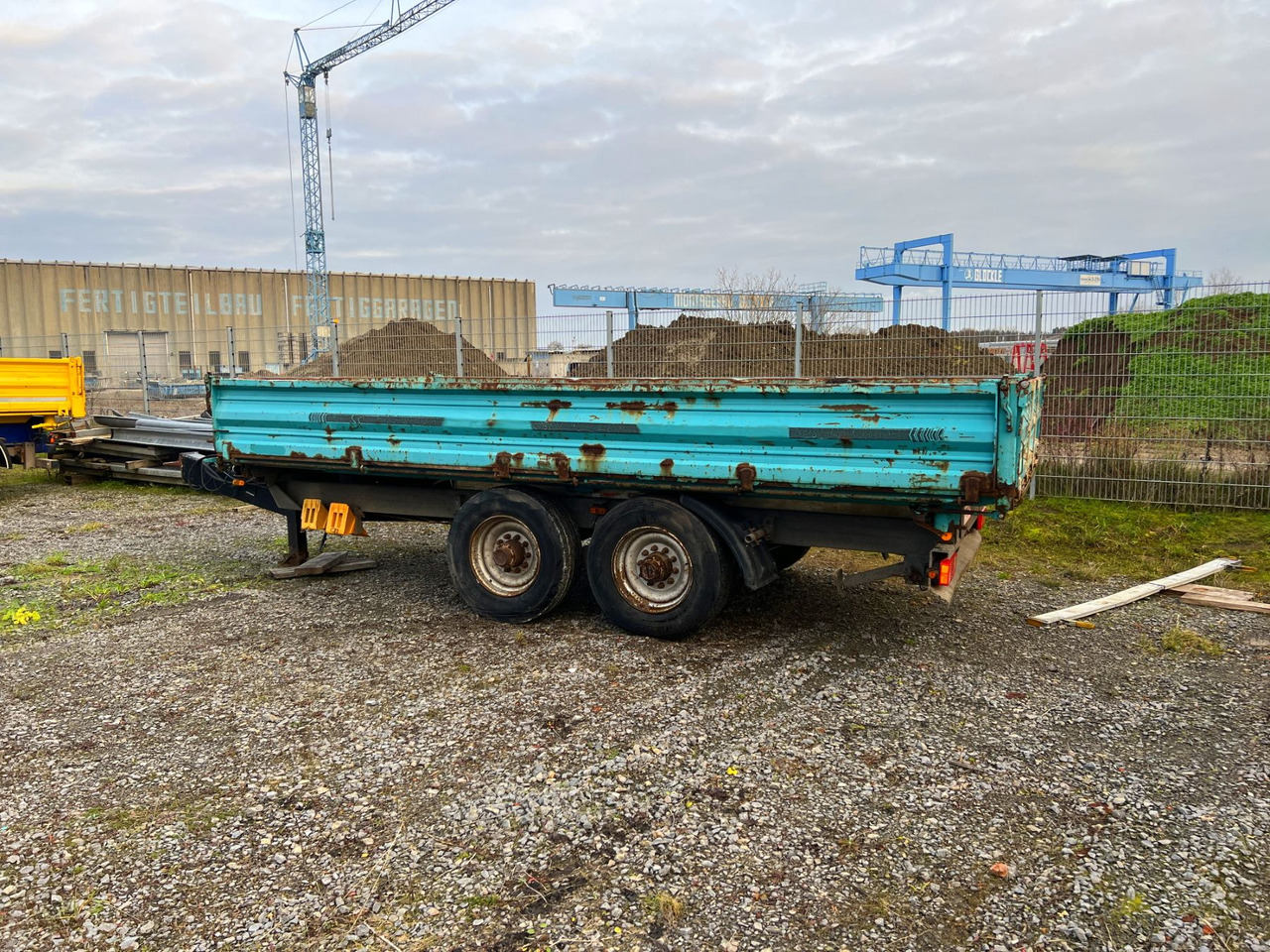 Obermaier 14 14 t Tandemkipper- Tieflader - Rơ moóc ben: hình 4 Obermaier 14 14 t Tandemkipper- Tieflader - Rơ moóc ben: hình 4