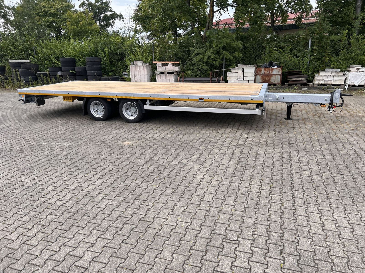 Möslein 11,9 t Tandemanhänger- Tieflader, ausziehbar - Sơ mi rơ moóc: hình 2 Möslein 11,9 t Tandemanhänger- Tieflader, ausziehbar - Sơ mi rơ moóc: hình 2